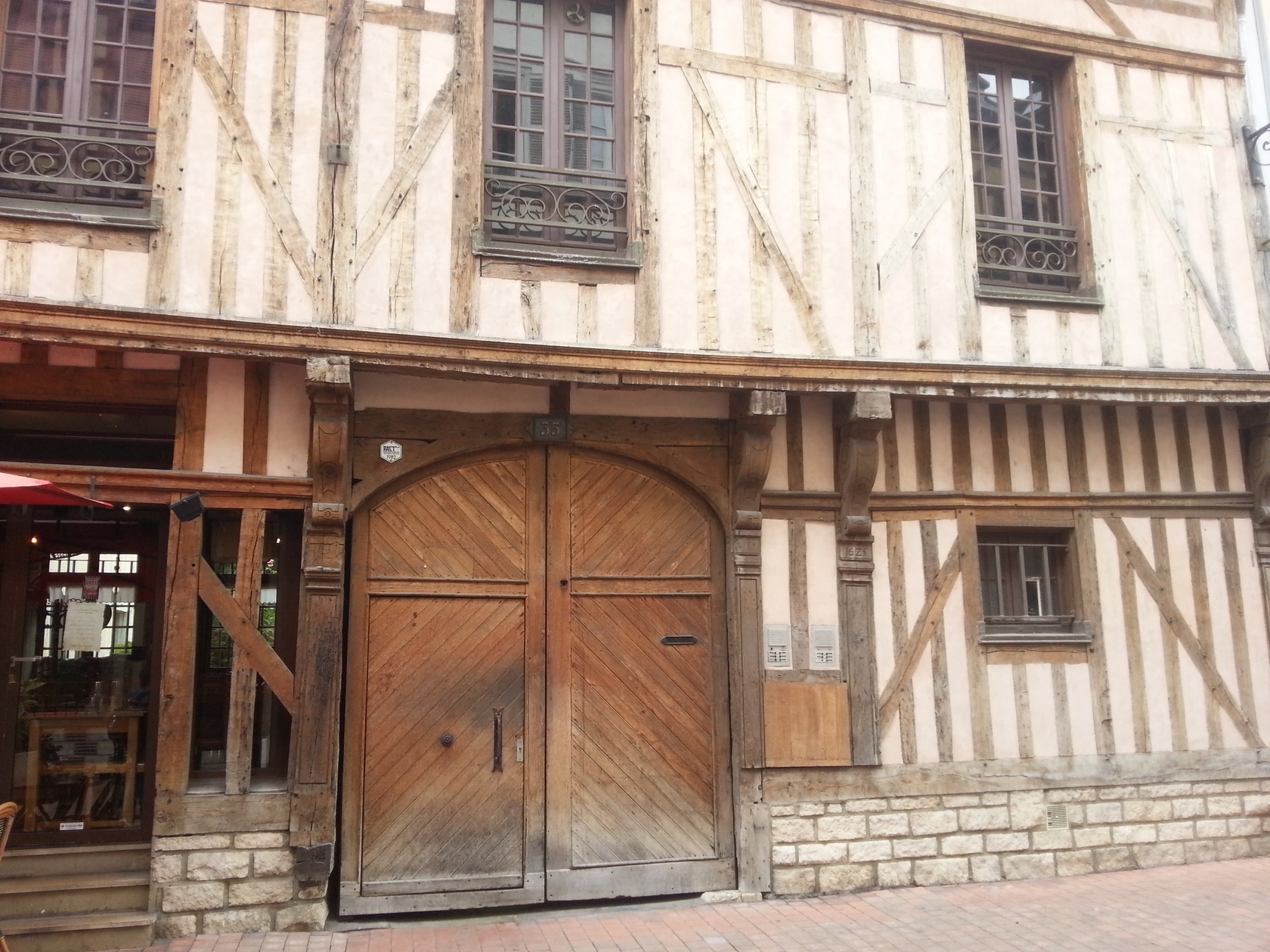 Le pan de bois, pur style champenois