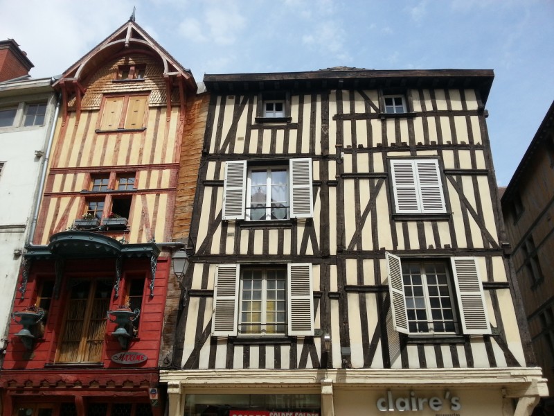 Pan de bois, style champenois